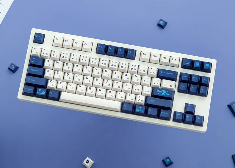 pbt tintura sublimação teclado mecânico para mx