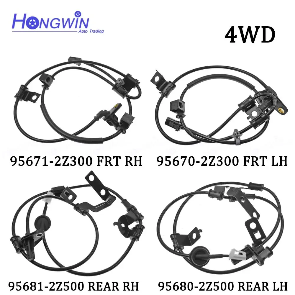

4WD Front Rear Right Left ABS Speed Sensor For 10-17 Hyundai Tucson IX35 1.6 2.0 95670-2Z300 95671-2Z300 95680-2Z500 95681-2Z500
