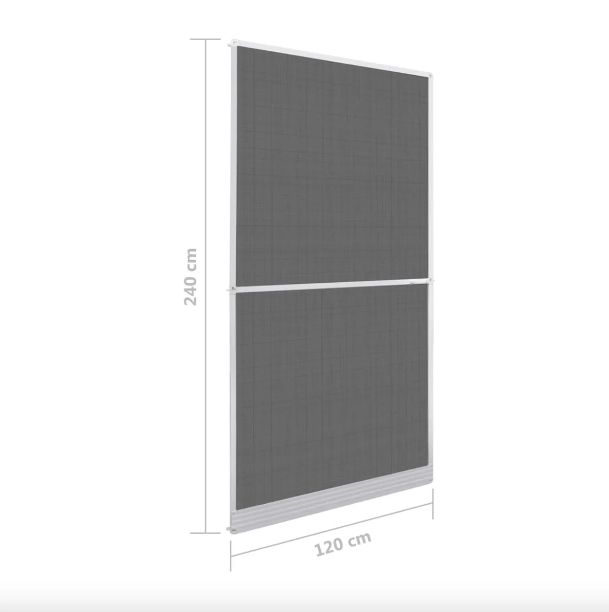 Mosquitera extensible de aluminio con marco para puerta/ventana, con  persiana enrollable, 70x10, 0/192 cm - AliExpress