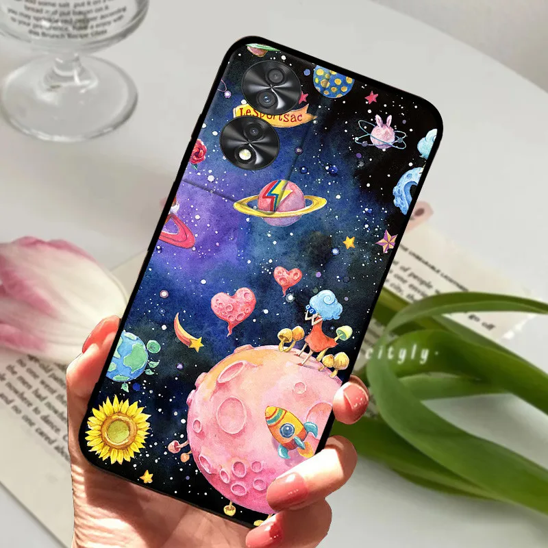 Cartoon Shockproof Soft TPU Silicone Phone Cover