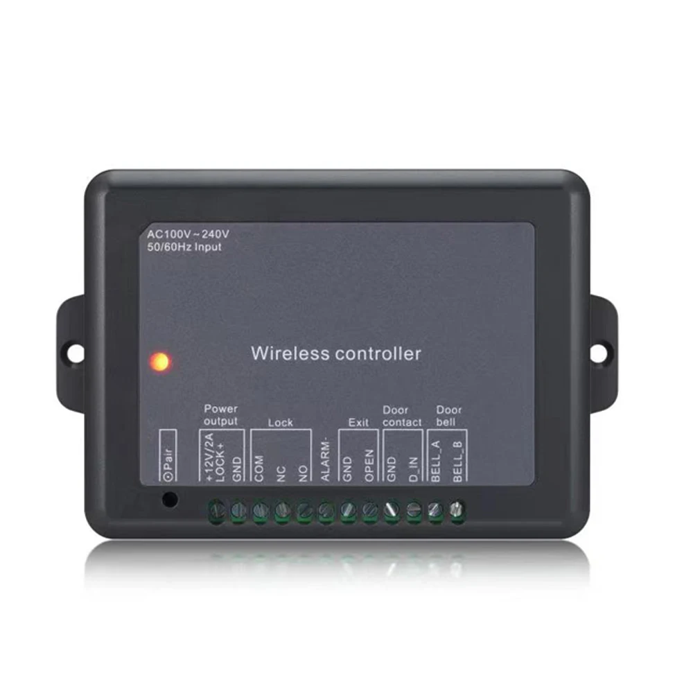 DIY Wireless Access Control Kit IP67 Waterproof Wide Voltage AC 100V-240V Wiegand 26~44 Automatic Swing Door Opener System Set