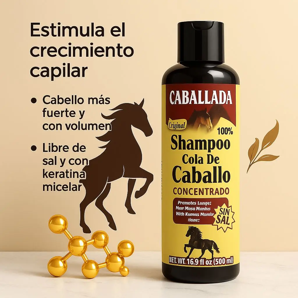 Shampoo Cola de Caballo Concentrado 500 ml