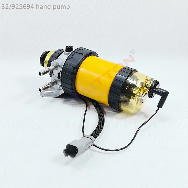 32/925694 Hand Pump Fuel Water Separation 32925694 TS3142 FS1069 BF7956-D Diesel Fuel Filter Replace For JCB 3CX 4CX Excavator