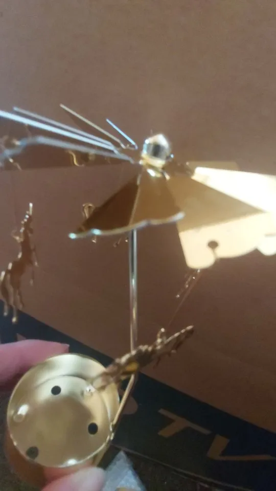 Metal Hot Rotating Candle Holder photo review