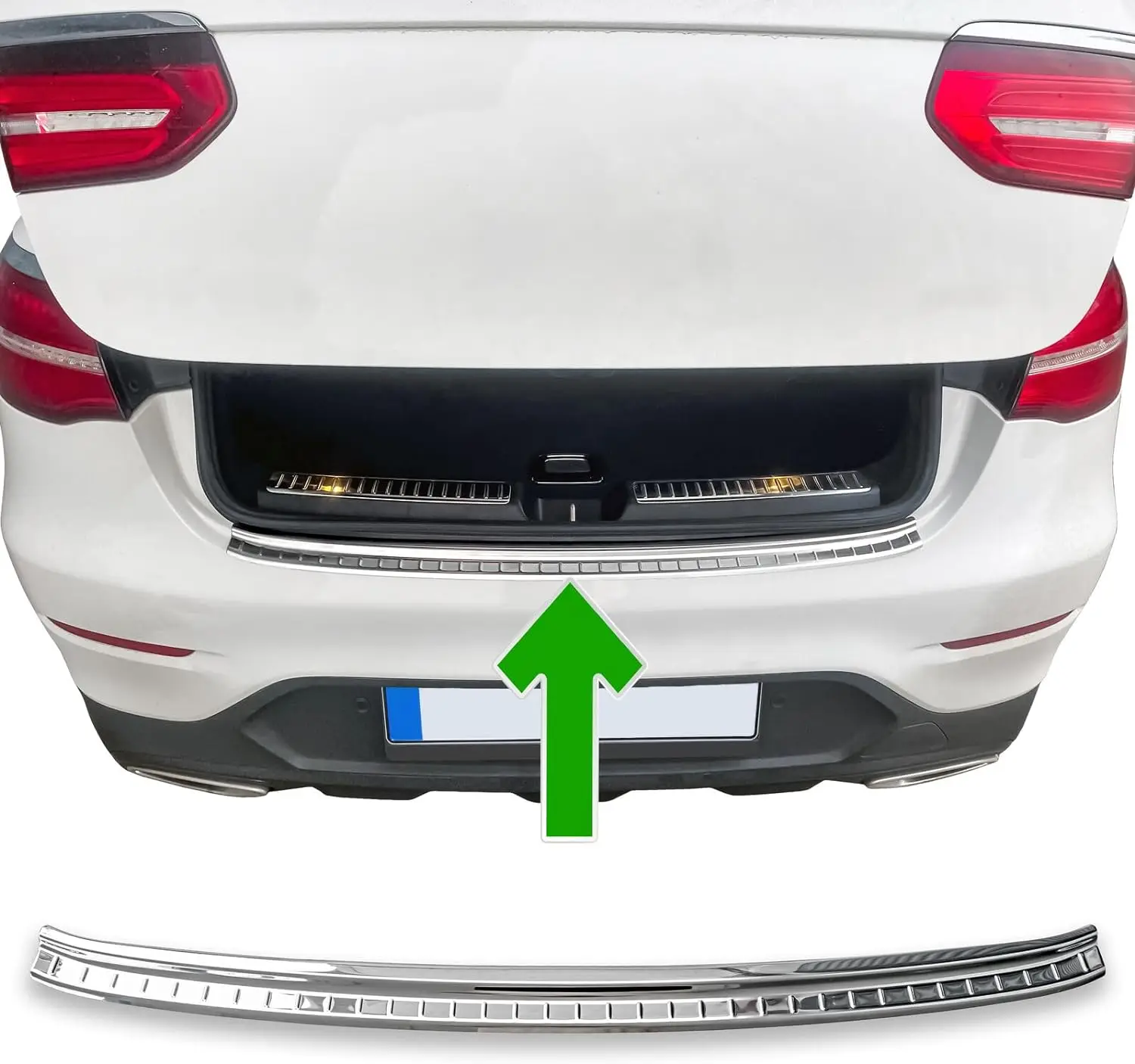 Protezione Paraurti Posteriore Applicabile Per Mercedes Glc Coupé | C253 |