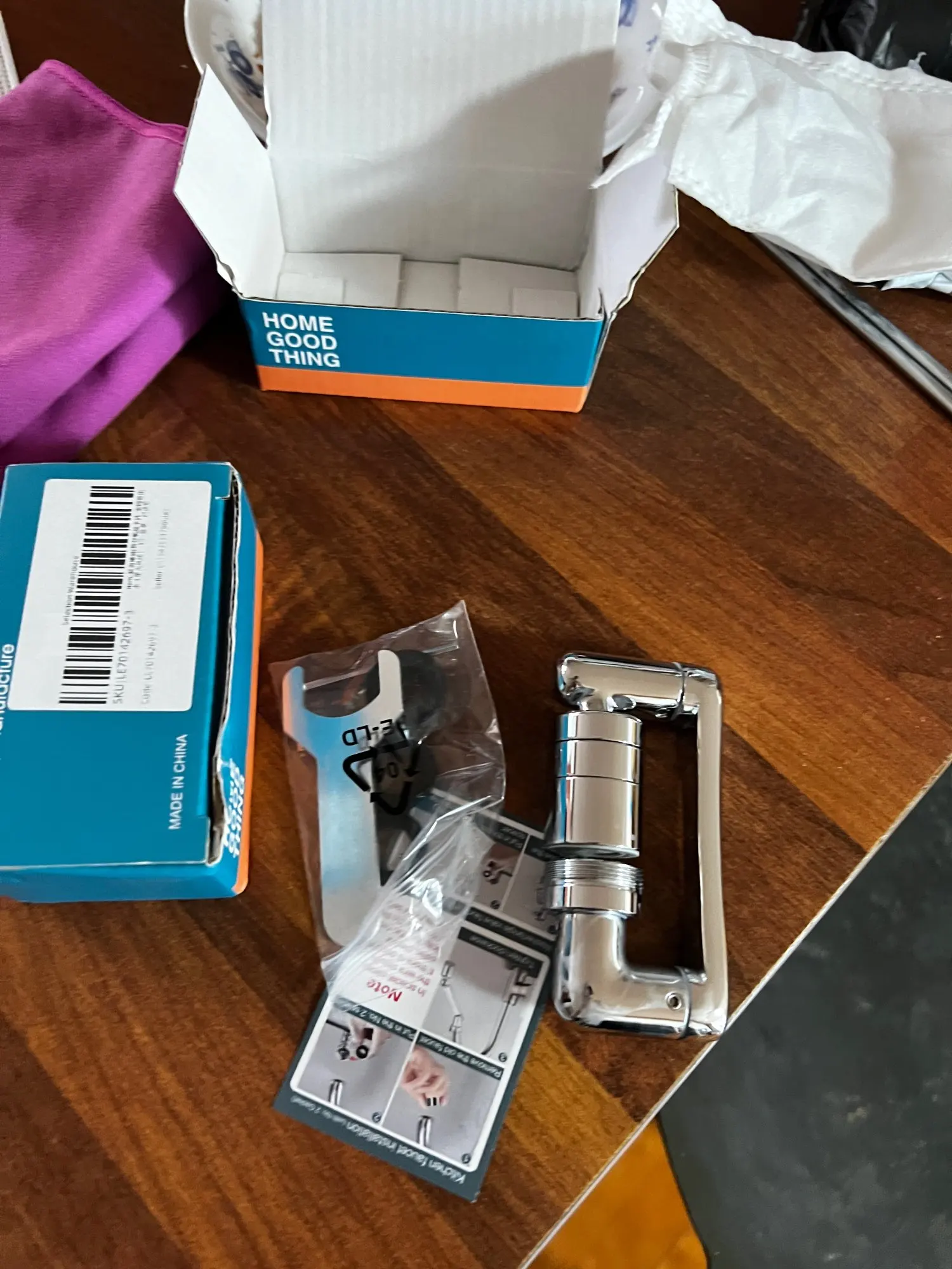 Douchette Adaptable sur Robinet Mitigeur de Cuisine photo review