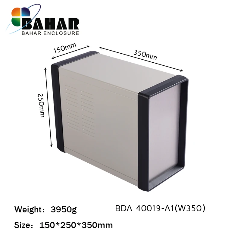 

Bahar Iron Junction Box Perfect for DIY Electronics and Power Electric Casing model BDA 40019 Metal Cover Wire Connection box