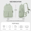 Laptop Backpack for Women Men Travel Backpack With USB Charging Port Waterproof Business Backpack Doctor College Computer Bag 2
