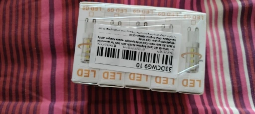 10Pcs G9 LED Lamp Brightest AC220V 230V 240V 7W Ceramic SMD 2835 LED Bulb Warm/Cool White Spotlight replace Halogen LED lighting photo review