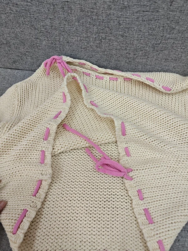 Coquette Pink Bow Sweater, customer photo