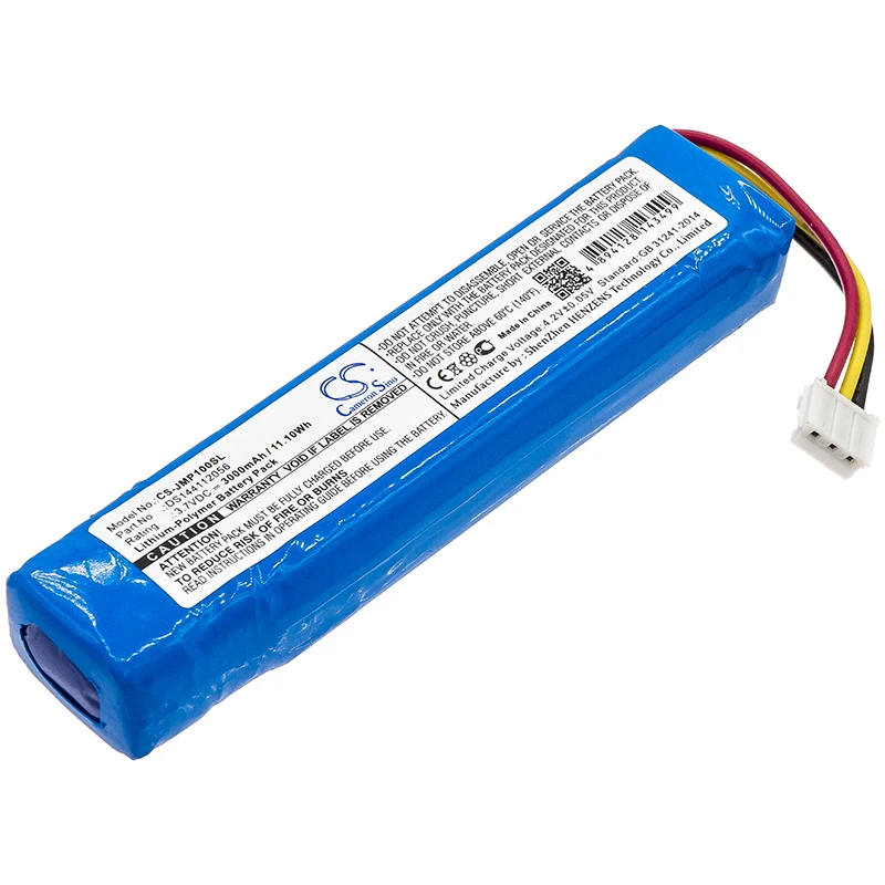 

Battery for JBL Pulse 1 DS144112056, MLP822199-2P 3.7V/mA