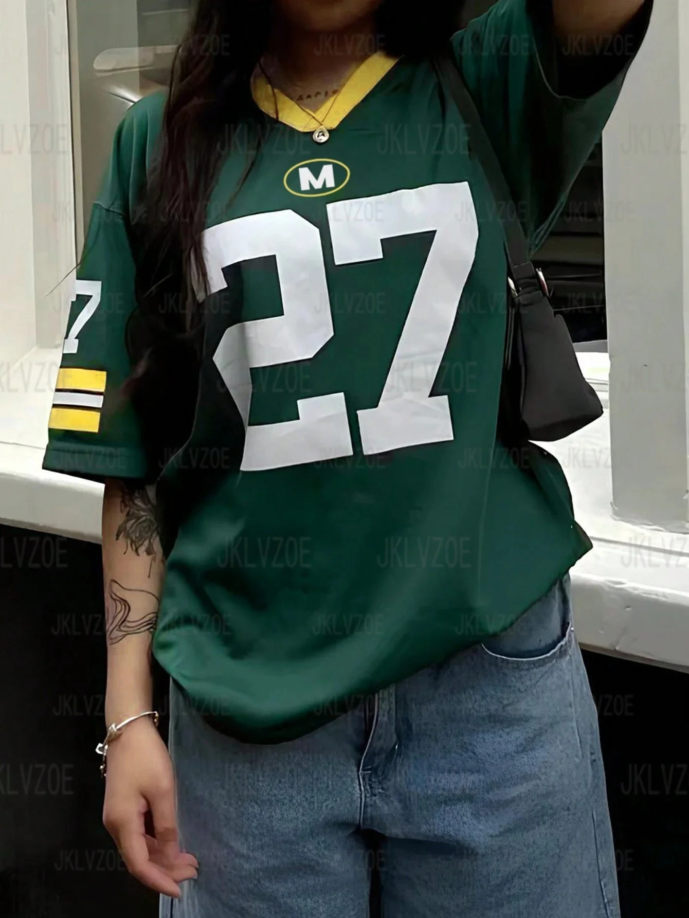 Summer Women's Tshirt No. 27 Couple Tee Breathable Football