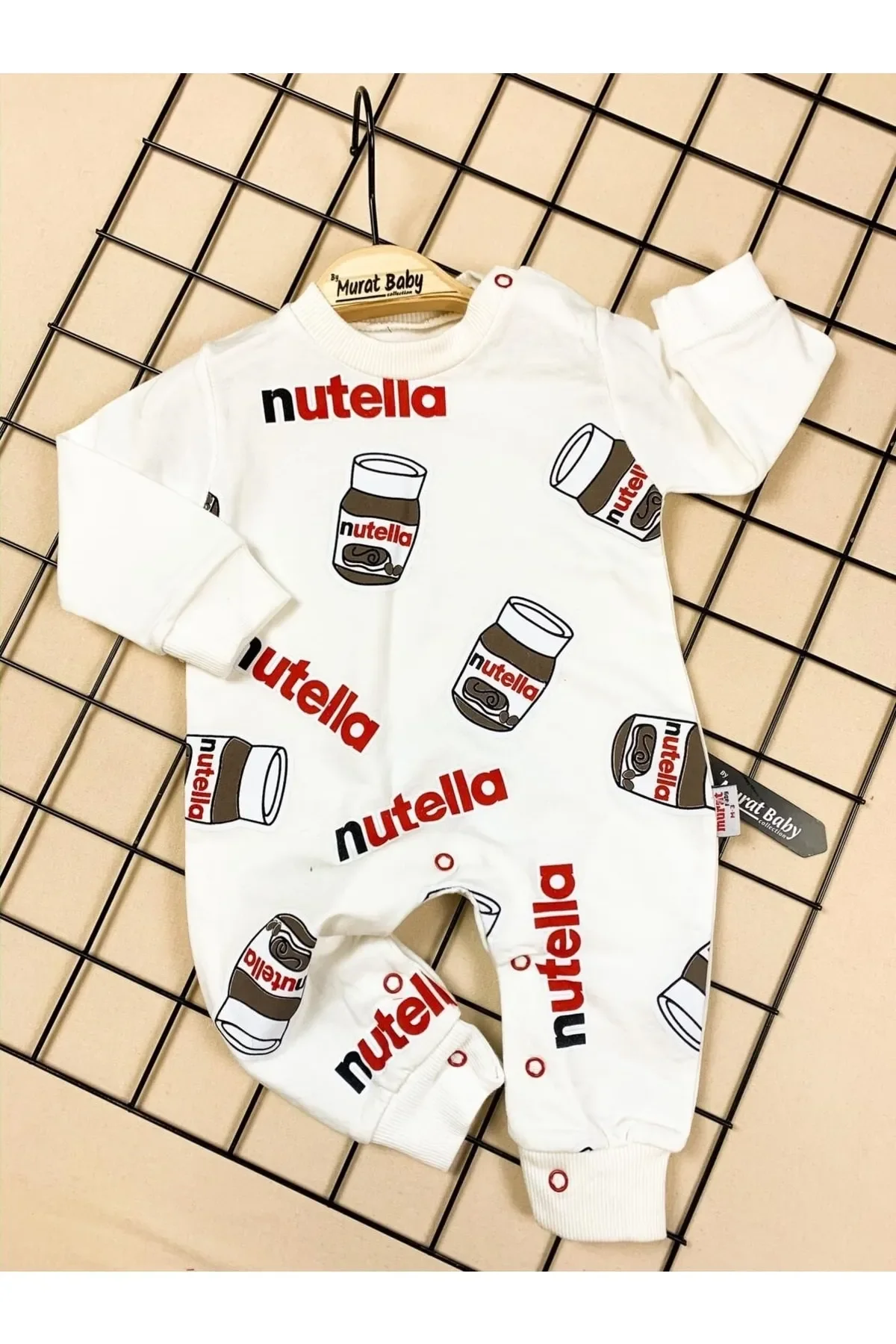 nutella-macacao-macio-do-recem-nascido-roupa-de-algodao-nutella-baby-kinder-nova-temporada