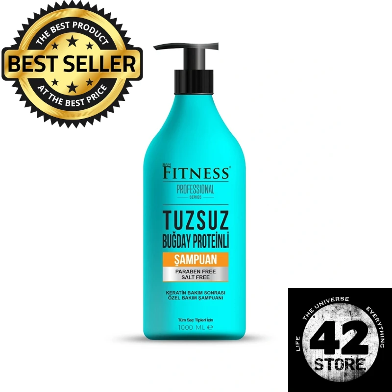

Fitness Professional Unsalted Wheat Protein After Brazilian Blow Dry Keratin Care Shampoo 1000 ml