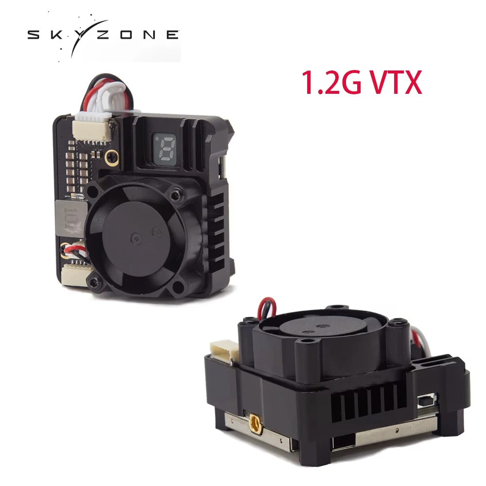 SKYZONE VTX 1,2G 2,5W 56CH Видеопередатчик высокой мощности TX1225 с корпусом ЧПУ Поддержка 5G для FPV дальних радиоуправляемых дронов с фиксированным крылом