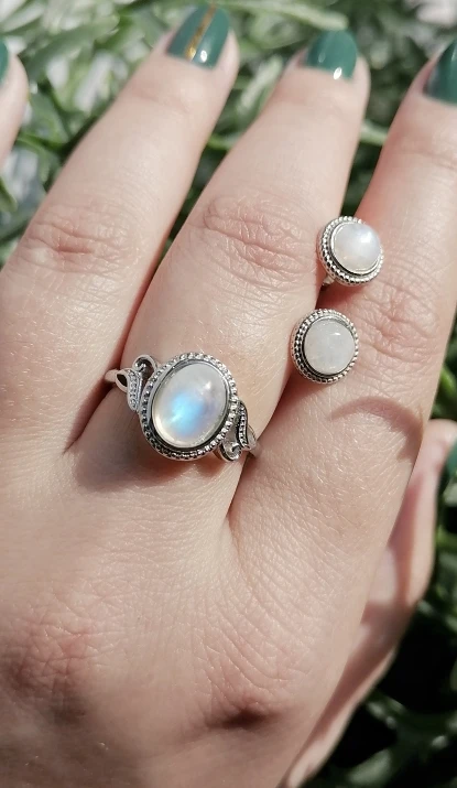 Luna Moonstone Ring photo review