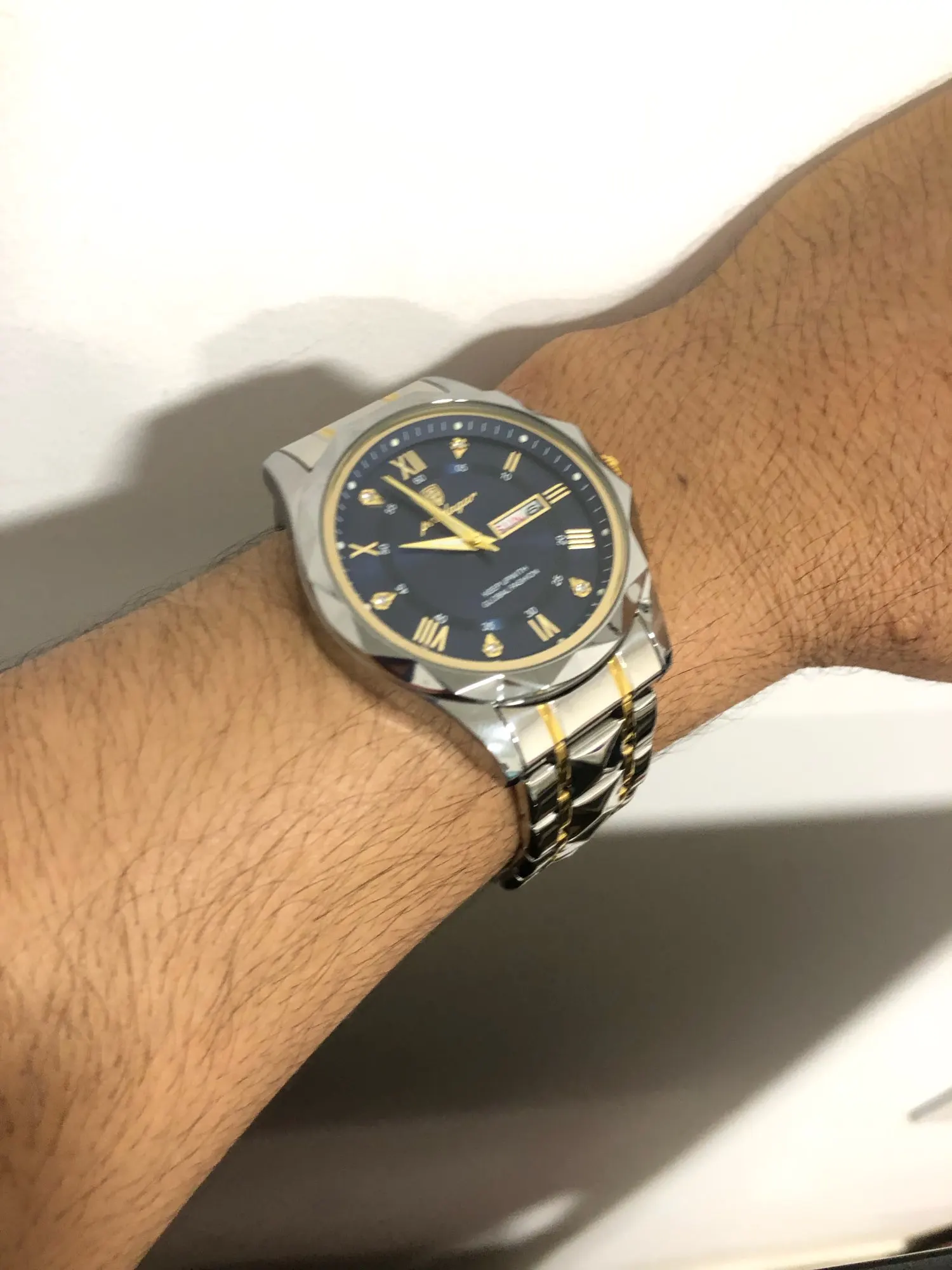 POEDAGAR Top Luxury Men Quartz Watch Waterproof Luminous Stainless Steel photo review