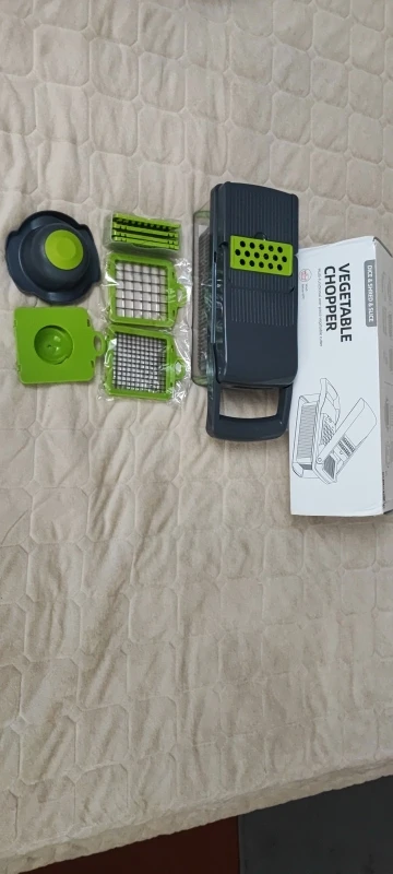 Slice Master Pro: Multi-purpose Vegetable and Fruit Dicing Processor photo review