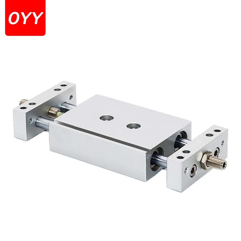 

Small Pneumatic Cylinder Adjustable Stroke Sliding Table Double Shaft Double Rod STMB10/16/20/25-50/100/150