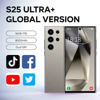 New S25 Ultra+ Smartphone 5G Signal 16GB+1TB Android 13 8000mAh phone Face Recognition Fingerprint unlocking Fast shipping 1