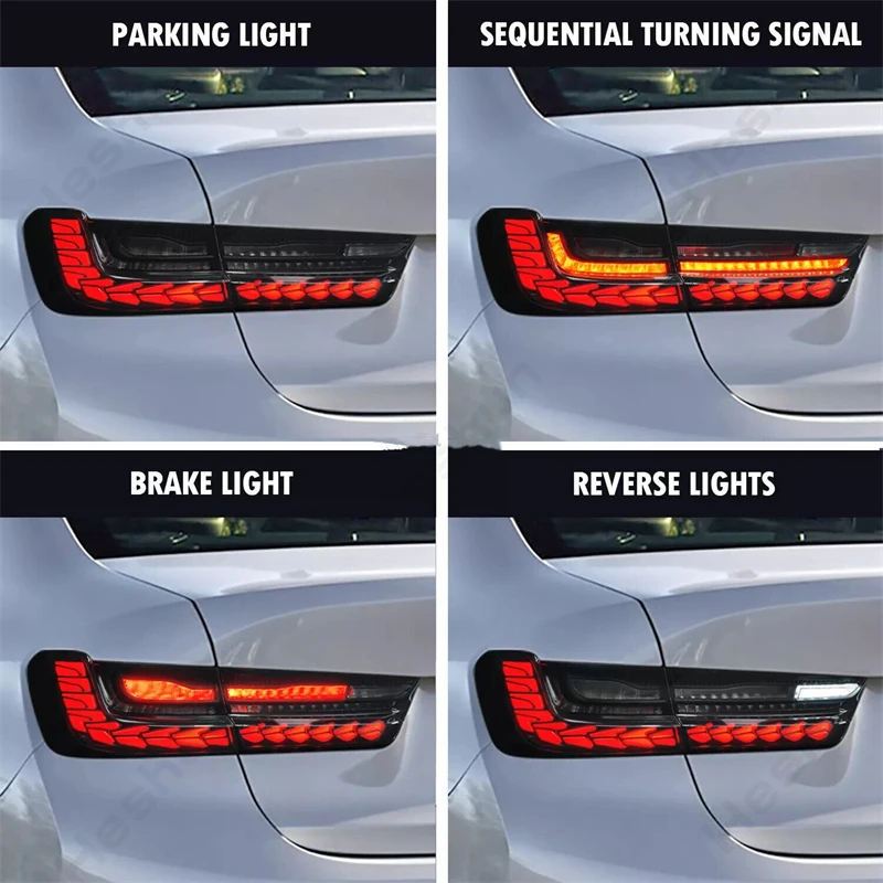 LEDテールライト,BMW 3シリーズ,g20,M3,330,340i,320i,325i,2019-2022