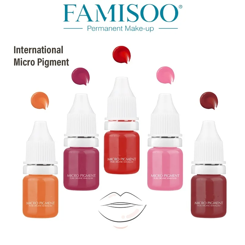 FAMISOO Professional eye micropigmentation pigments for eye primer tattoo eyeliner fine eyeliner semi continental