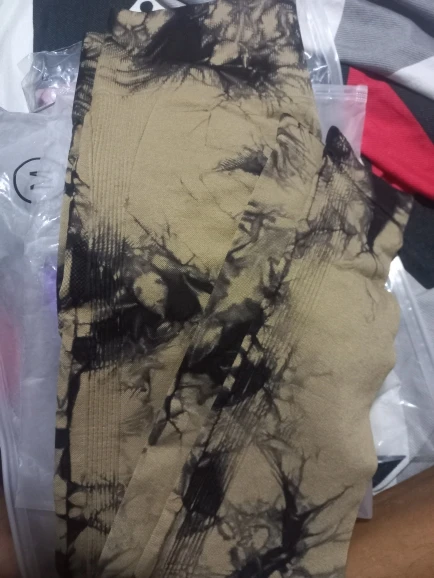 Tie Dye Push Up Workout Leggings For Women