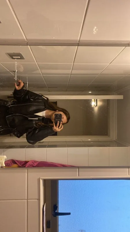 Ailegogo Faux Leather Short Jacket photo review