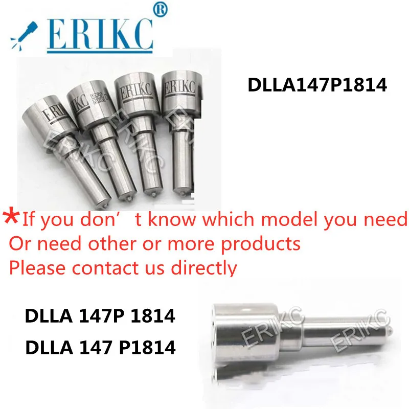 

ERIKC DLLA 147P 1814 Diesel Injector Nozzle Common Rail Spray DLLA147P1814 OEM 0 433 172 107 Sprayer 0433172107 for 0445120153