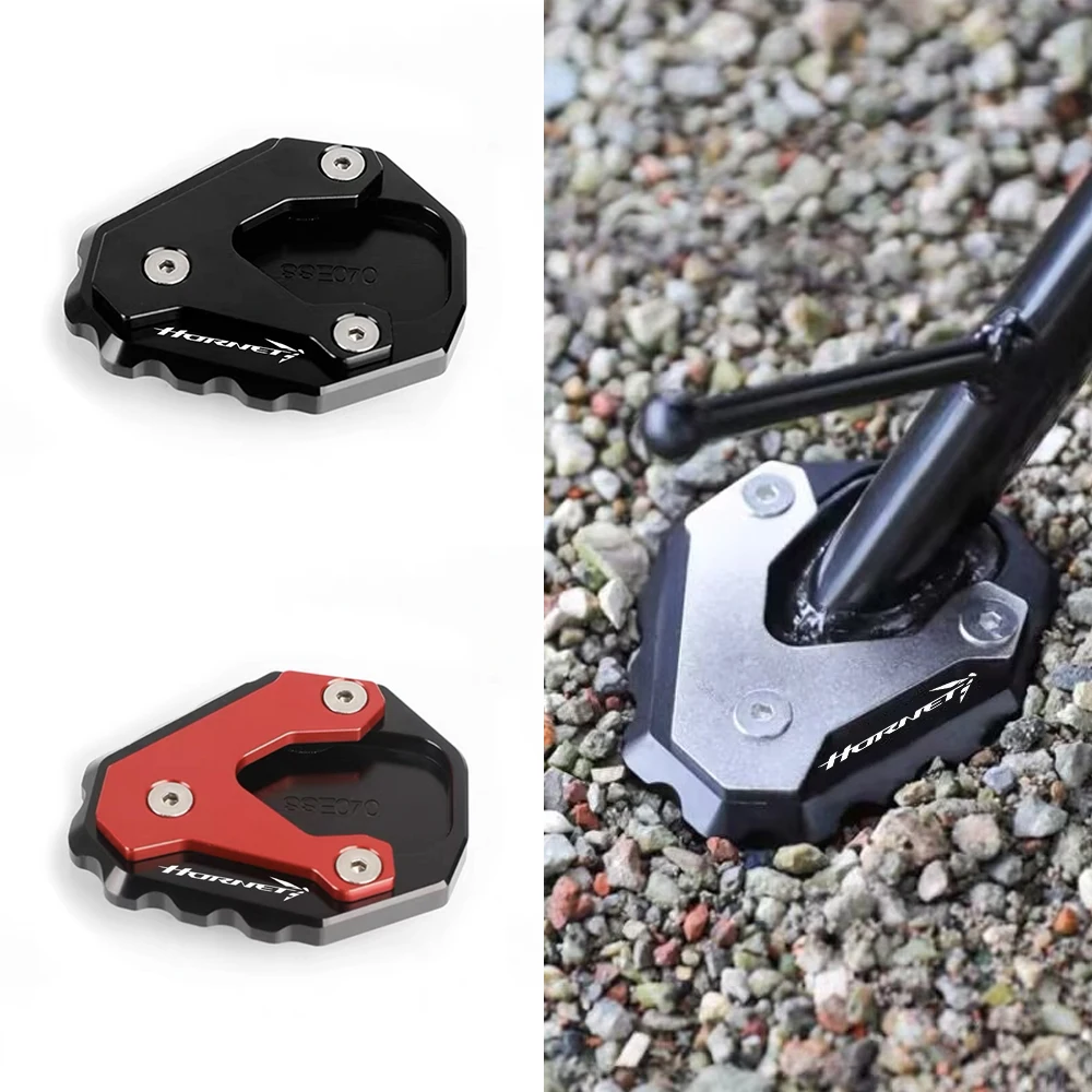 Seitenständer Fußplatte Für Honda NC750X - CNC Aluminium Verlängerung Schwarz