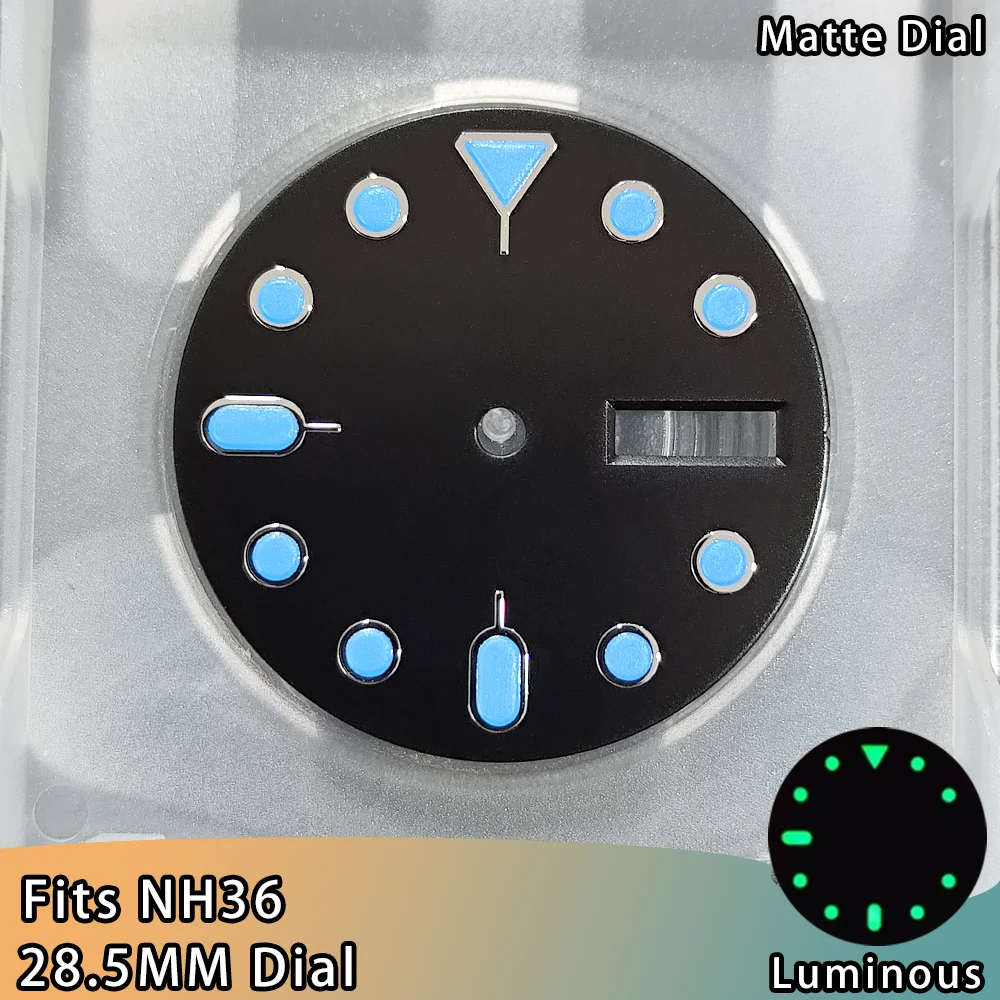 Sterile Luminous Double Calendar Watch Dial - 28.5mm Accessories
