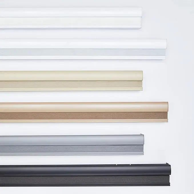 23"x48" Custom Cordless Blackout Cellular Shades - White Honeycomb Blinds for Room Darkening & Energy Efficiency 5