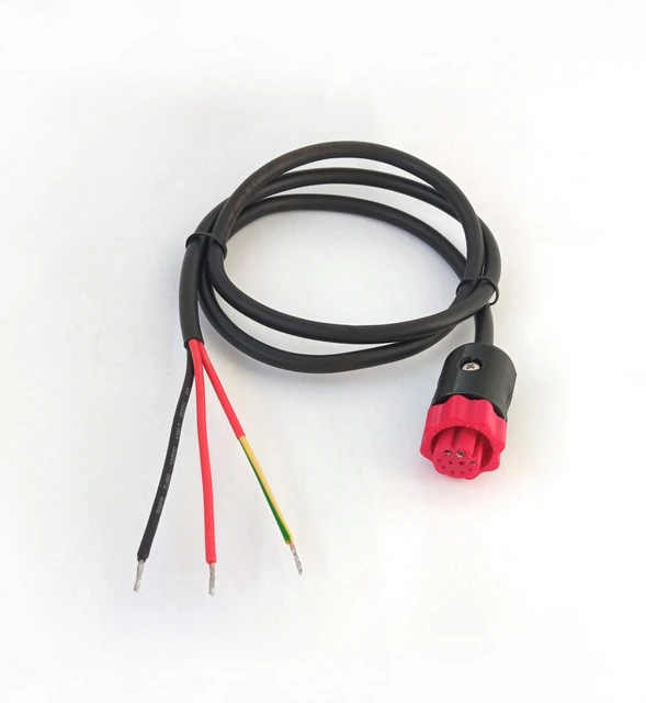 Power cable, echo sounder wire, Sonara Lowrance 12V 100 cm