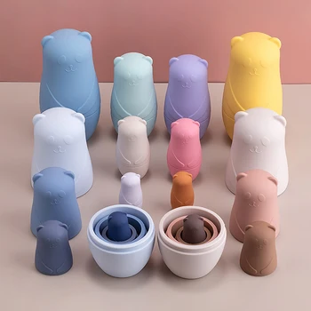 Silicone Nesting Dolls Set 1