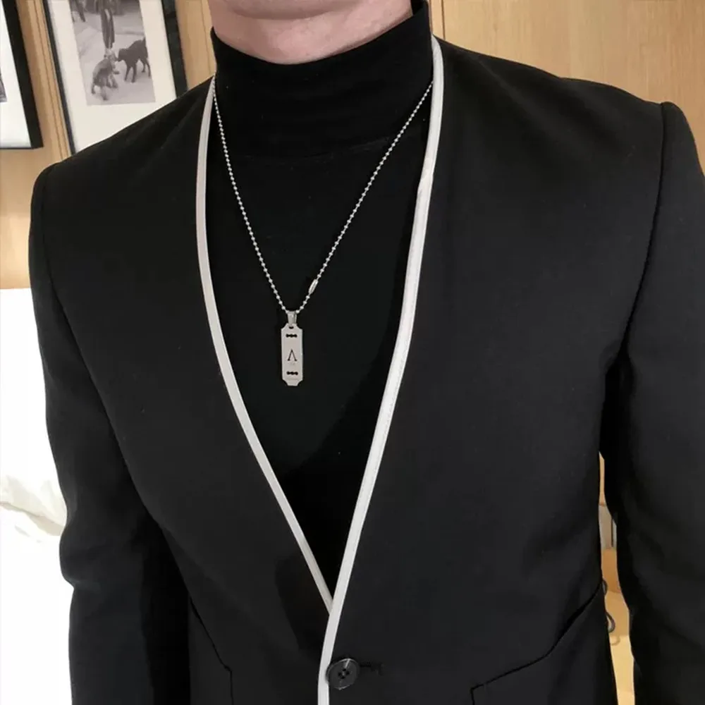 2023 Costume Homme Black Wedding Tuxedo Pant Terno Slim Fit One Button Groom Wear Formal Party Prom Men Suit Handsome Blazer