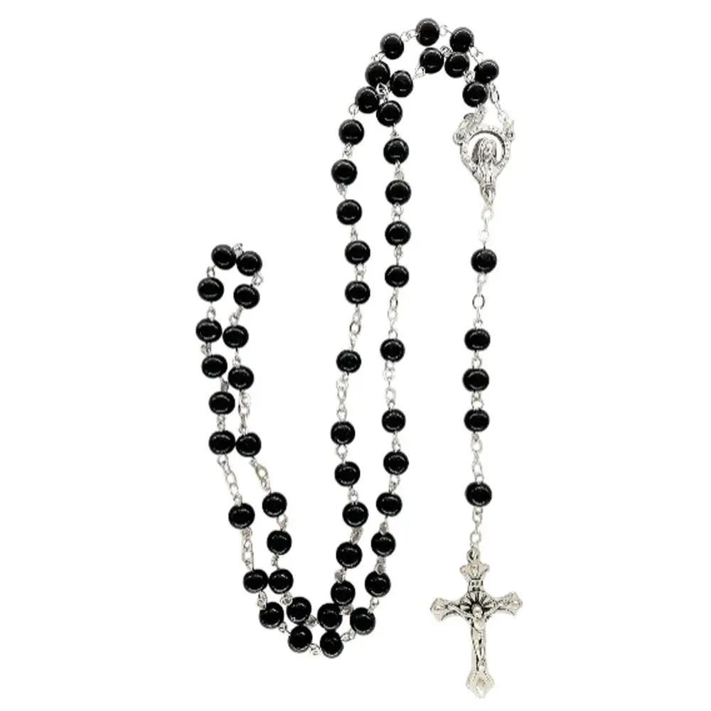 Rosarios para Regalo, MXVAH-001, 1Pza, 57cm, 2.2x3.7cm Cruz, Rosarios de Cuentas