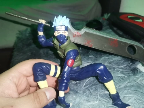 Anime Naruto Hatake Kakashi Figures NARUTO Accessories Action Figure Model Doll Cartoon Kids Children Toys Cool Birthday Gifts photo review
