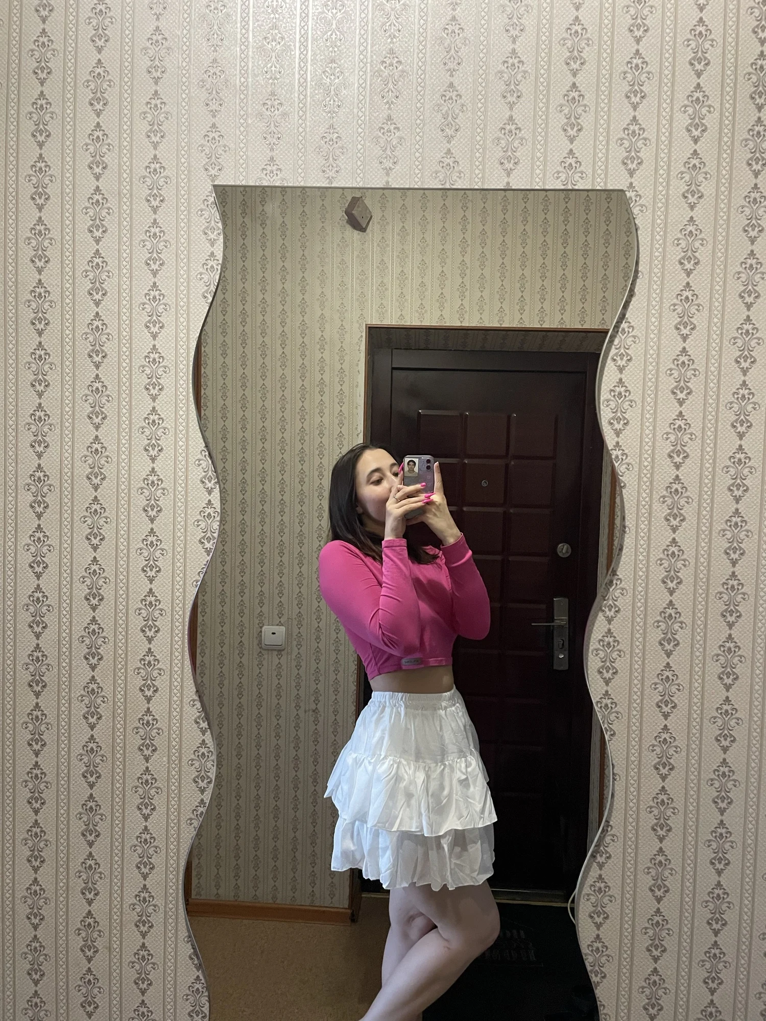 Elegant Pleated A-Line Skirt for Summer Chic Style photo review