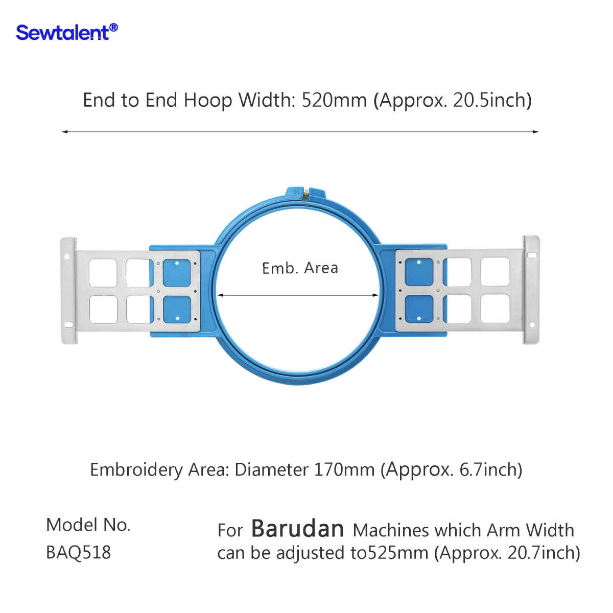 BAQ518 Hoop