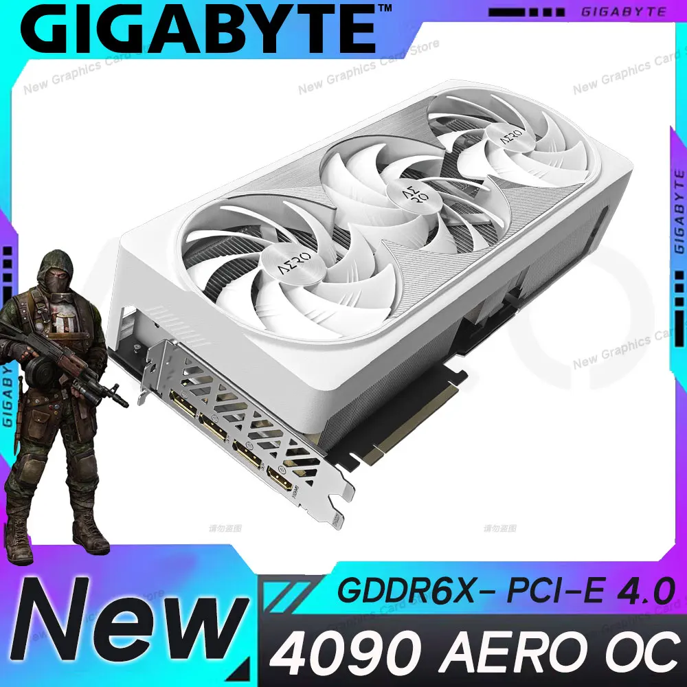 Рисунок 6 - Видеокарта Gigabyte RTX 4090 AERO OC 24G GDDR6X