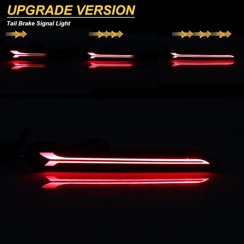 Enhanced LED Rear Bumper Reflector Tail Brake Light