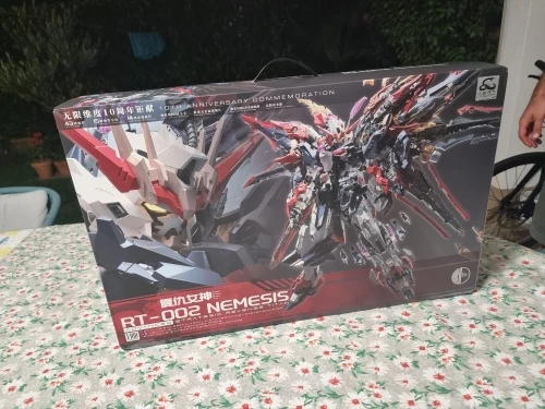 HiPlay Infinite Nova 1/100 Nemesis Modellbausatz - Mecha-Roboter Sammlerfigur