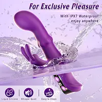 Vibrator Rotierender Quetschdildo Erwachsenes Sexspielzeug 4IN1 G-Punkt-Kaninchenvibratoren Weiblicher Klitorisstimulator mit 10 Vibrationen 5