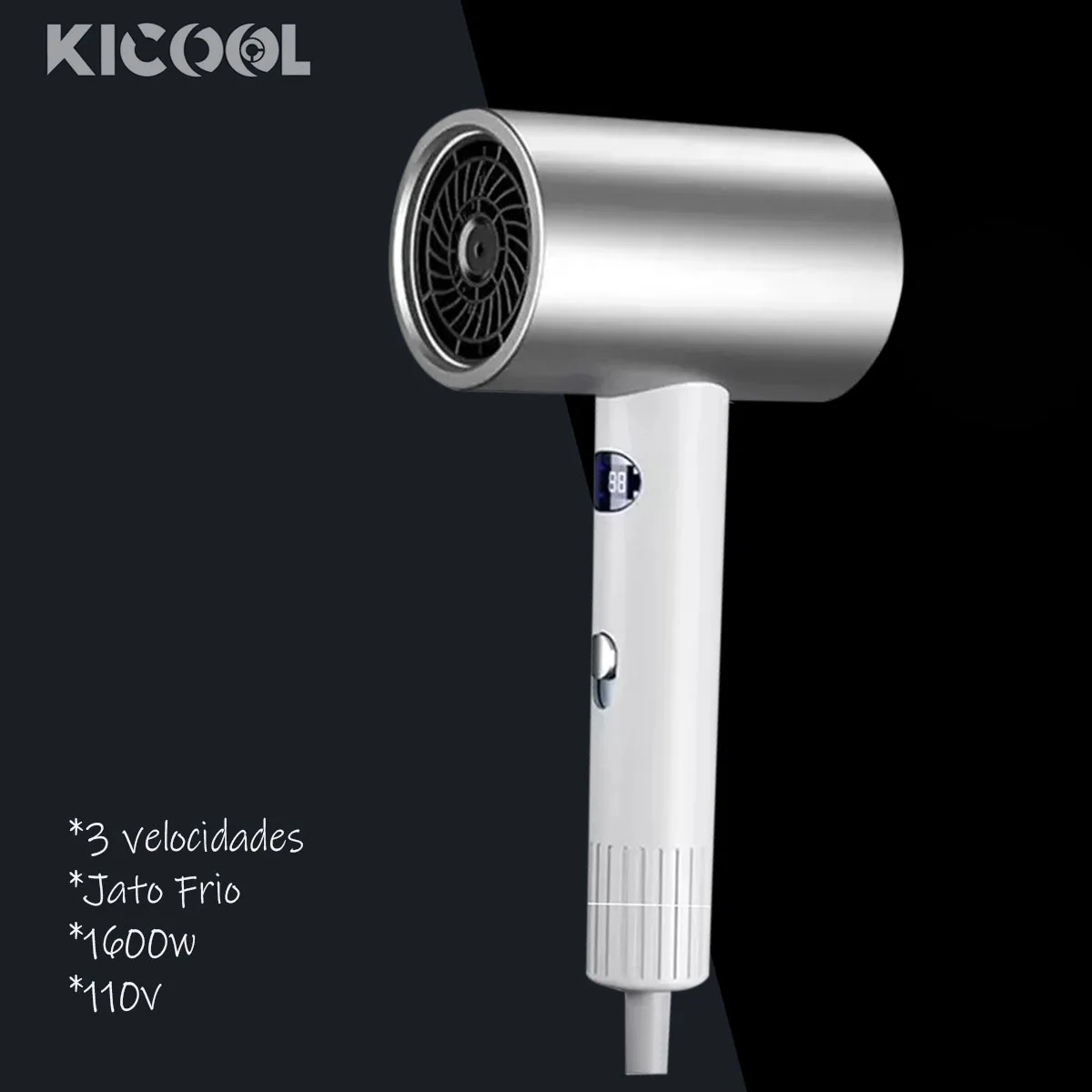 Secador de Cabello VTVT 8805 Azul Cielo: Estilo Profesional en Casa
