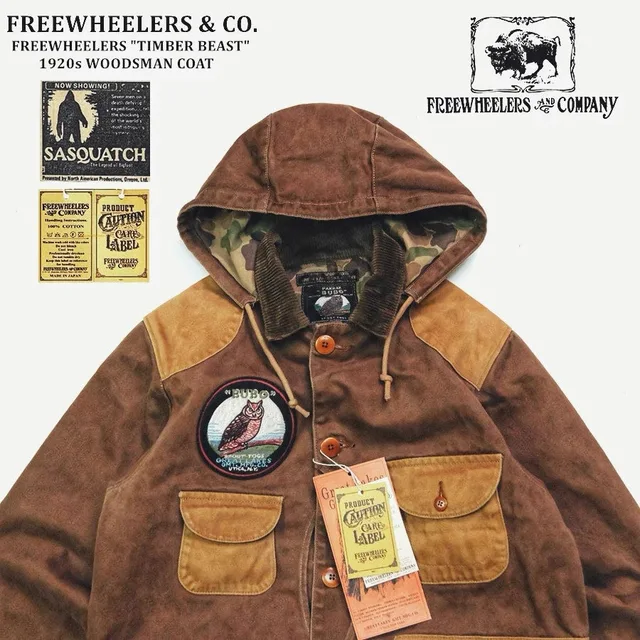 FREEWHEELERS TIMBER BEAST 1920S COAT 42 FREEWHEELERS TIMBER BEAST