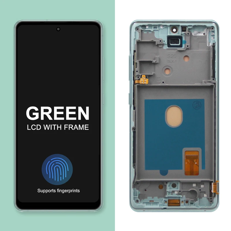 Ecran complet: Vitre + LCD sur châssis compatible avec Samsung Galaxy S20 FE 5G violet+ Kit outils - Téléphonie