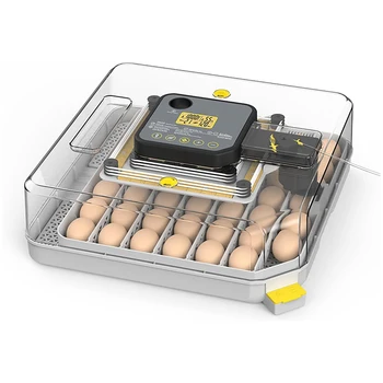 HOWOOlUA 48 Egg Incubator with Auto Temp & Humidity Control - Smart Digital Egg Hatcher Machine with Auto Egg Turner, LED Candle