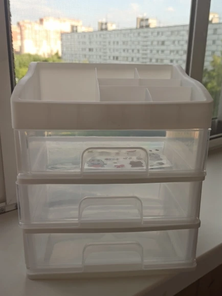 Container Store Makeup Organizer Storage Box photo review