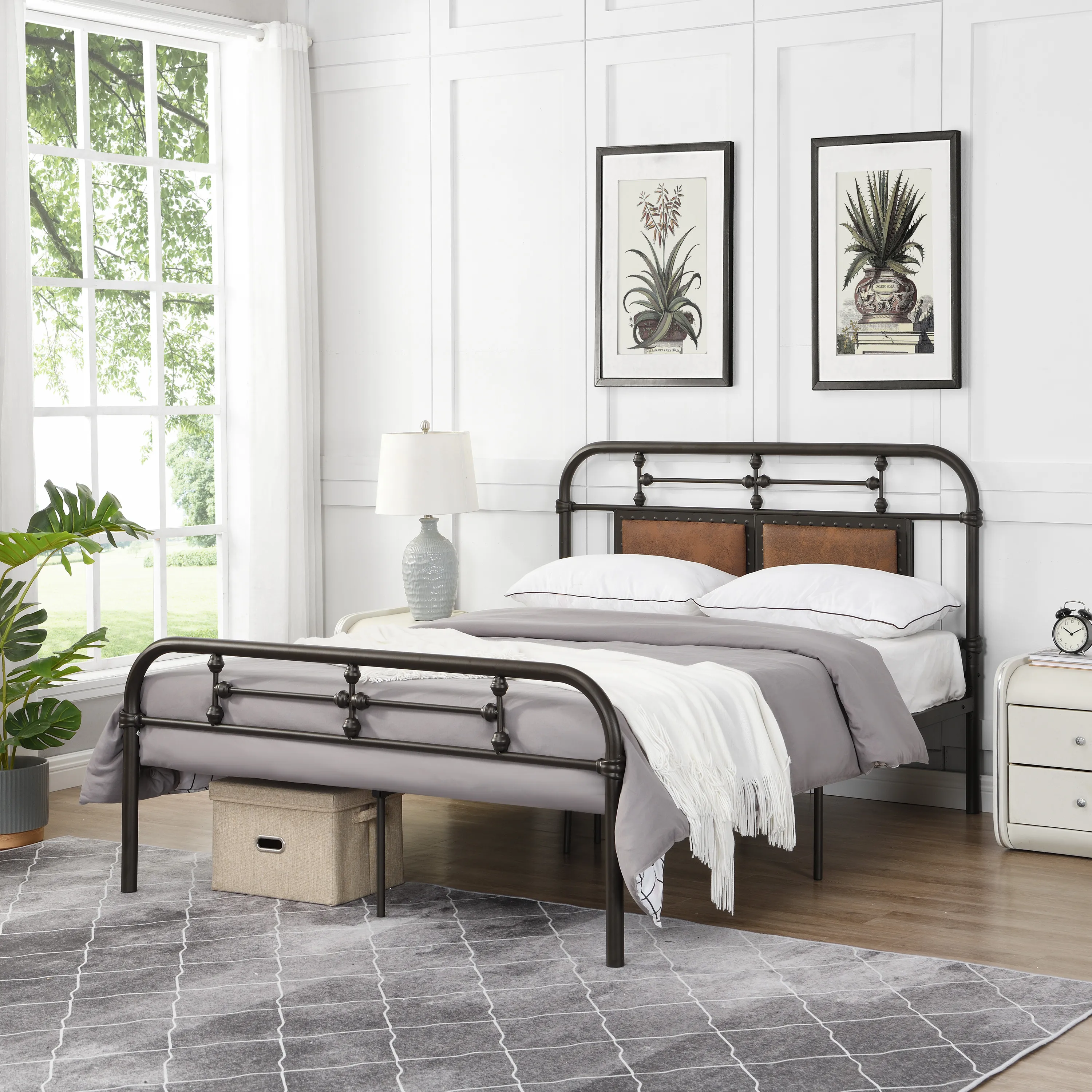 High end sale metal bed frames