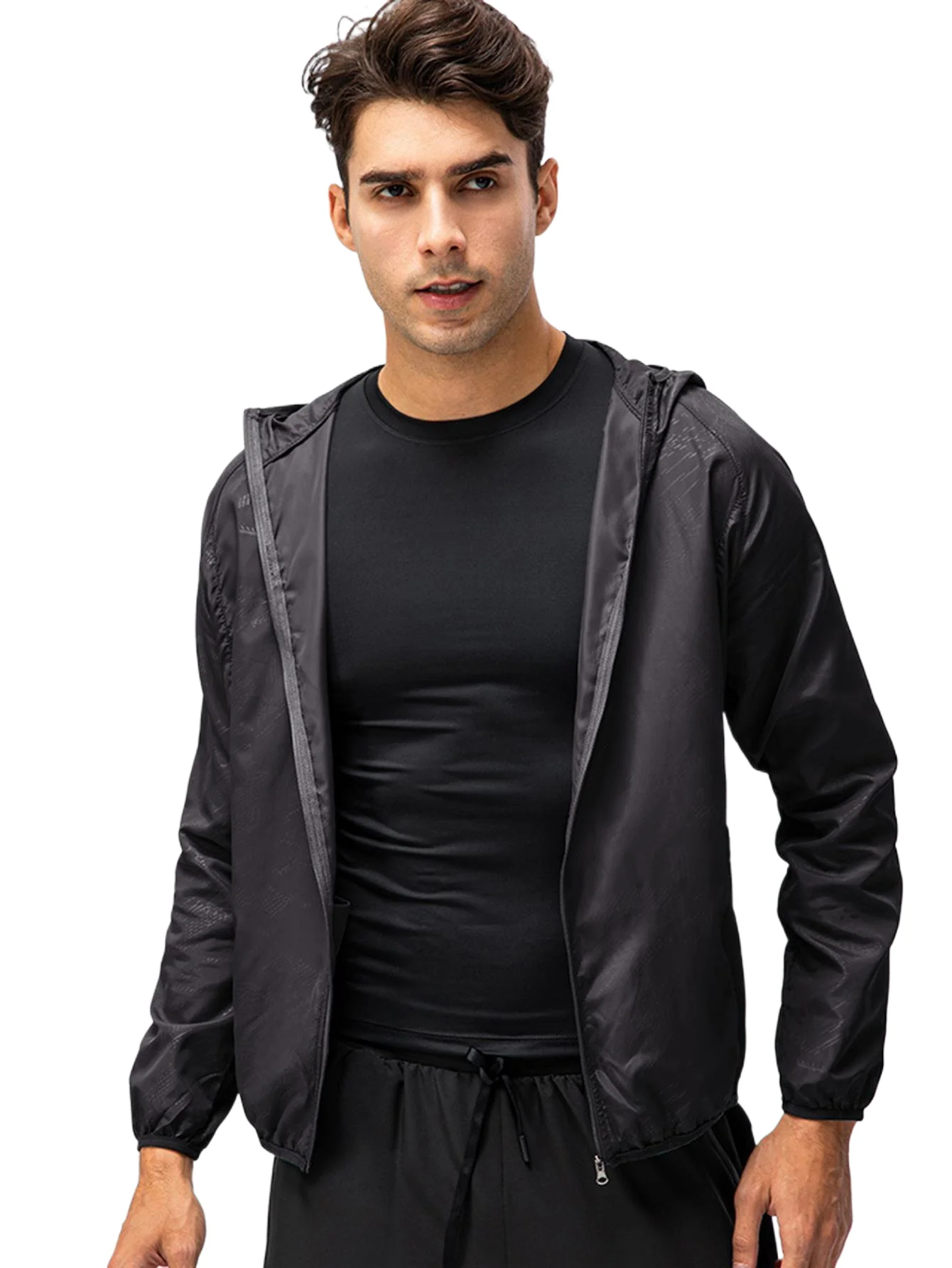 Men's Sports Jacket - Lightweight and Breathable Running and Training Jacket for Fitness and Outdoor Activities 1